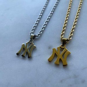 NY Rope Chain Necklace - Bundle of 2 - Gold / Silver Plated